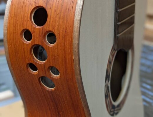 The Voiced Guitar: A 7-Session Scientific Acoustic Guitar Build